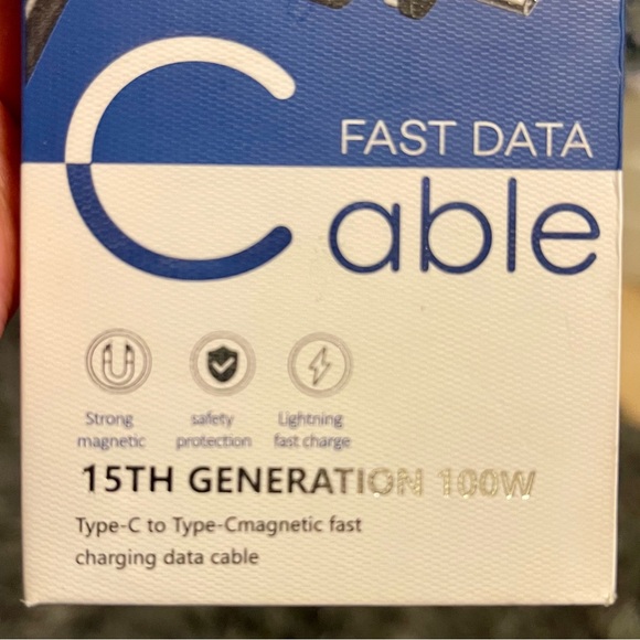 ❣️4/$25❣️ NIB USB C to USB C Fast Charging Cable - Picture 4 of 9
